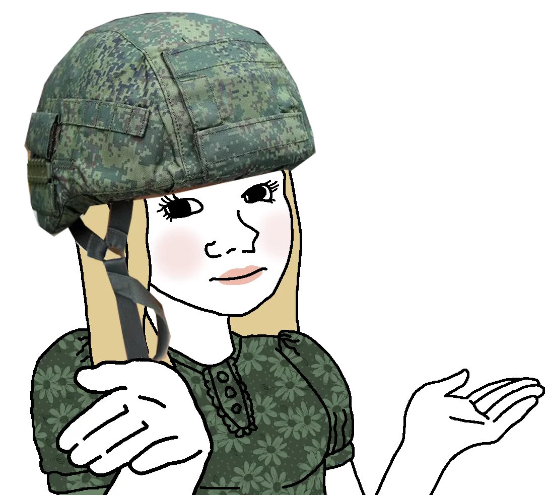 shrug military tradwife